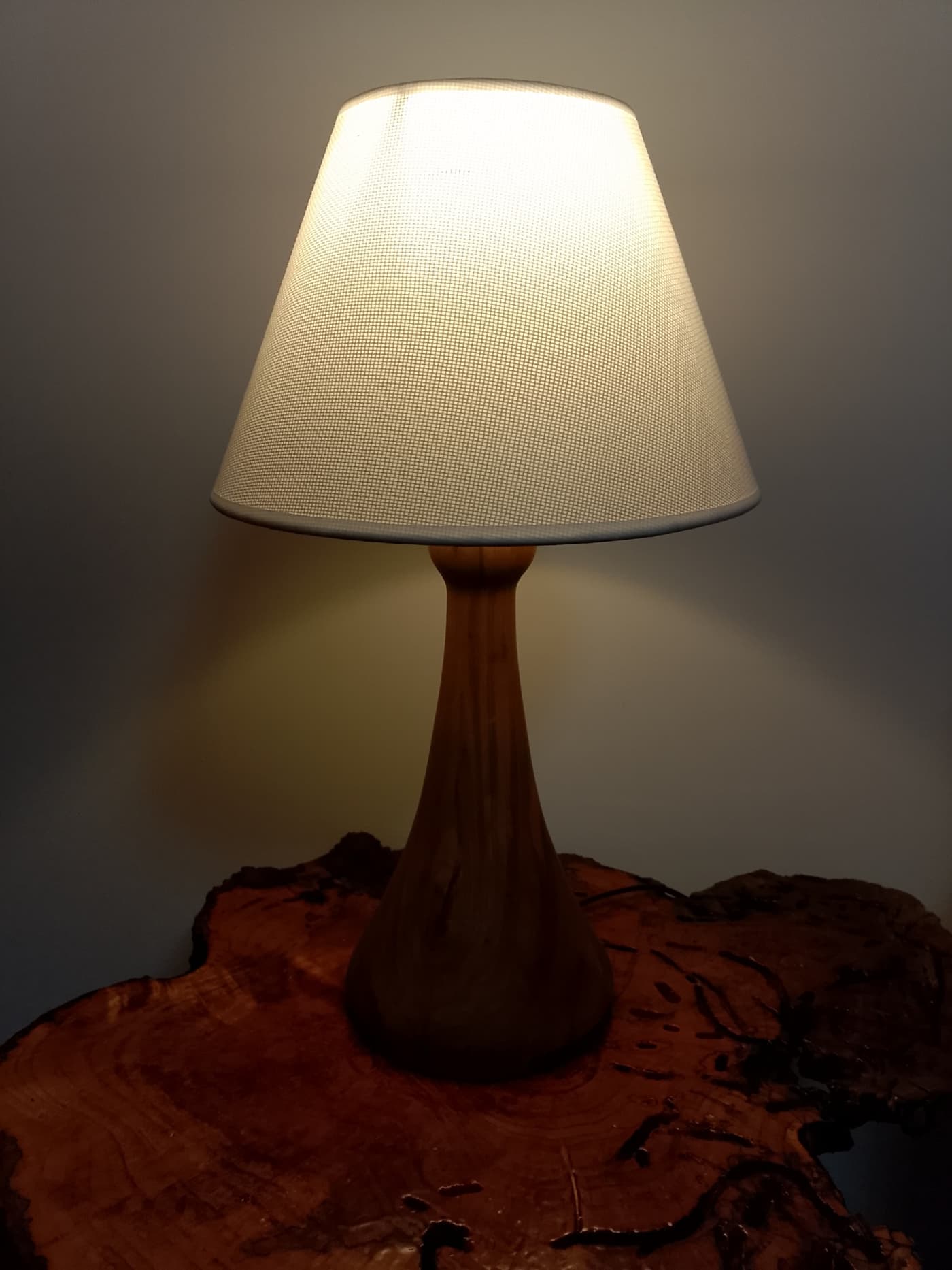 Handgefertigte Treibholz-Tischlampe „Bibione“ – Skulpturales Design aus einem Stück – Detail 2